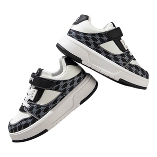 史努比童鞋中大童跑步鞋春秋款男女童防水舒适休闲百搭宽楦头板鞋