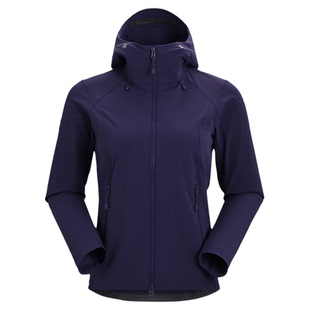 KAILAS凯乐石M8连帽软壳衣防风防泼耐磨户外徒步休闲短外套女款春