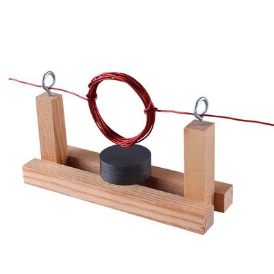 自制简易电动机手工发明实验教具