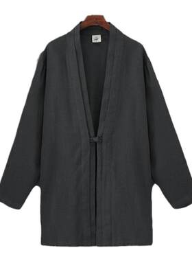 休闲夹克中长款衣服复古开衫