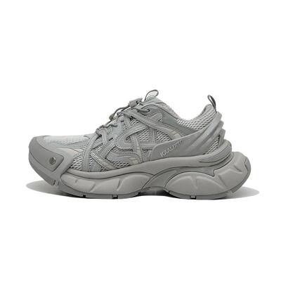 【官方正品】kaalixto云石灰老爹鞋潮牌春秋季增高厚底跑鞋星星鞋