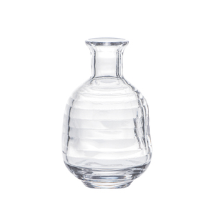 日式条纹玻璃冷酒壶清酒壶套装家用温酒缸黄酒果酒白酒杯冰镇酒壶