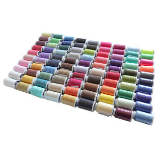 韩国进口PRIME缝纫线机线彩色452缝衣服线涤纶尼龙旗袍手缝线粉系