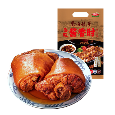 喜旺酱香肘500g*2袋卤味猪肘子酱猪肘开袋即食卤肉肉食熟食