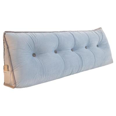 三角卧室床头软包靠背可拆洗床上看手机靠枕护腰榻榻米防撞靠垫