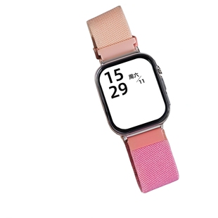 适用华为FIT4表带FIT3手表智能WatchFIT4运动新款腕表FIT4pro尼龙腕带冬季替换带FIT2磁吸表链女士编织配件男