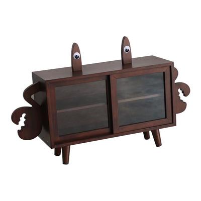 果设收纳柜卡通风实木