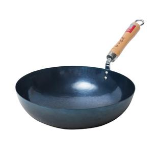 章丘铁锅正品官方旗舰店手工锻打物理不粘熟铁炒菜家用老式无涂层