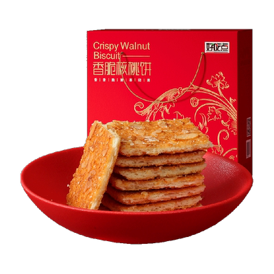 好吃点香脆核桃饼零食饼干