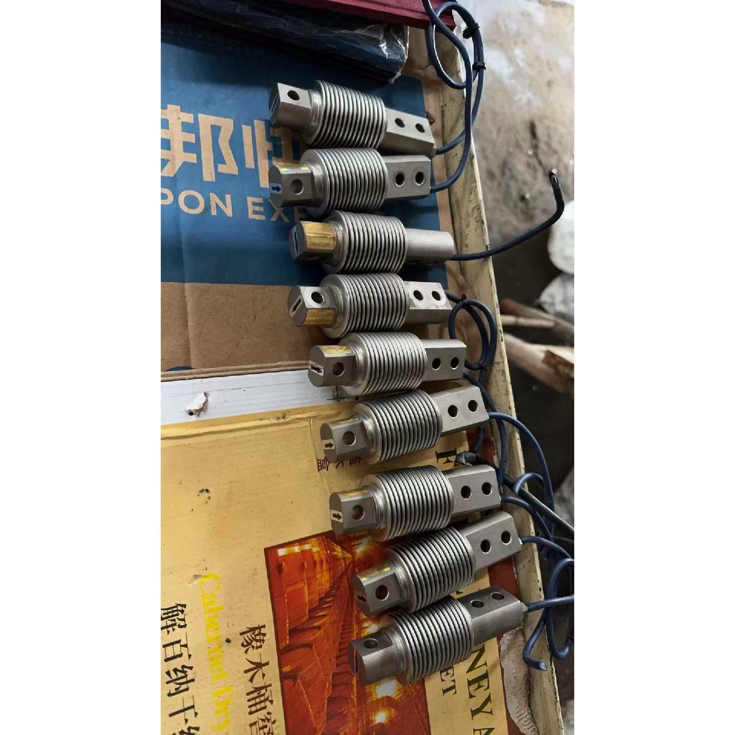 【请询价】称重传感器配料称称波纹管高精度测力感应器设备拆机货