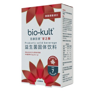 【干杯菌】biokult百康百德英国原装甘之衡熬夜应酬数字管理T