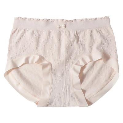 大码内裤女200斤高腰桑蚕丝抑菌