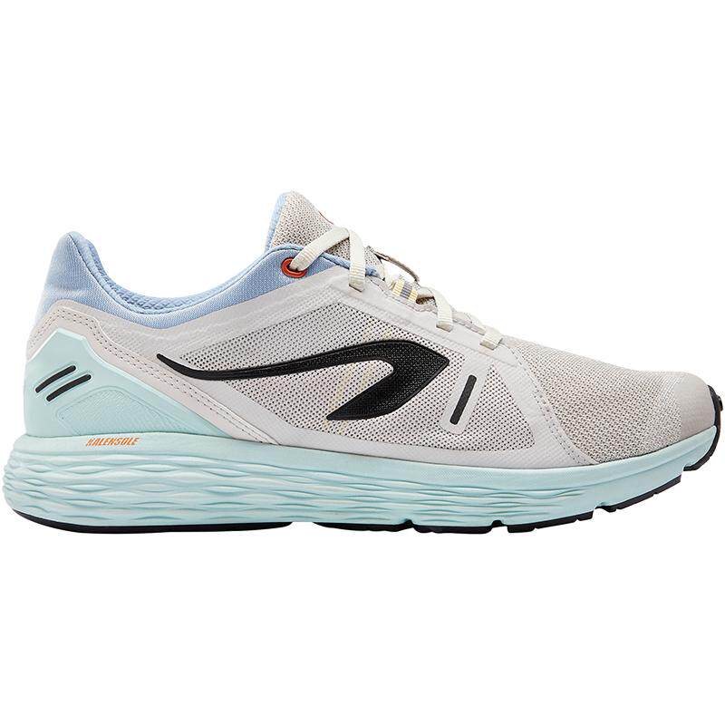 迪卡侬跑步鞋男轻质减震女软底透气JF190MAX全黑公务通勤旗舰RFA1