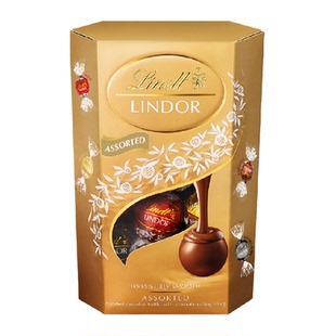 Lindt瑞士莲精选软心巧克力分享装糖巧优质可可休闲零食