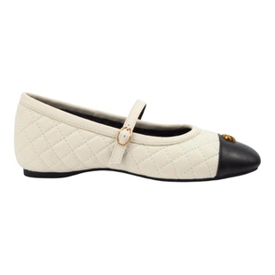 真皮版～小香风内增高玛丽珍单鞋女春款小众设计感拼色百搭奶奶鞋