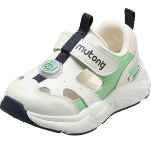 牧童儿童鞋子男童凉鞋夏季小孩子女童鞋软底镂空透气休闲运动凉鞋