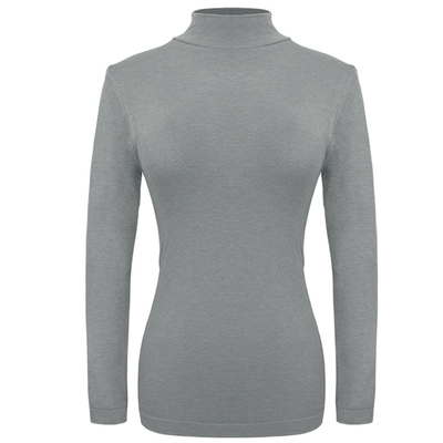 日本轻薄修身小圆领发热美体内衣