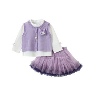 DO.CAT童装女童套装春装库洛米衣服儿童蓬蓬裙宝宝超好看tutu裙子