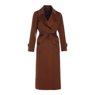 3期免息-【90支羊毛】乔万尼羊毛大衣双面呢外套女ET4A933