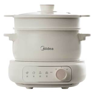 美的多功能料理锅电煮锅家用分体式电火锅蒸煮炒煎一体炒锅烹饪机