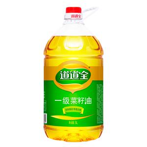 道道全一级菜籽油5L桶装非转基因物理压榨