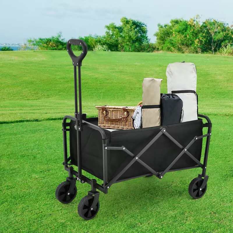 露营车推车营地车户外露营折叠野营拖车便携式轻便买菜小拉车越野