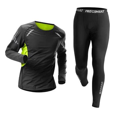 速干内衣男秋冬健身长袖跑步运动