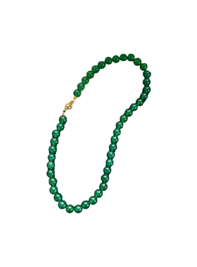 7A级高品质绿玛瑙项链女