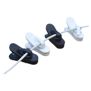 耳机线夹固定夹面条线夹子蓝牙耳机线夹调节长度耳塞线夹子衣领收束线小米华为耳机配件旋转耳机线夹子