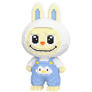 43CM专柜定制款NABOBO积木串联大颗粒立体拼搭摆件男女孩玩具礼物