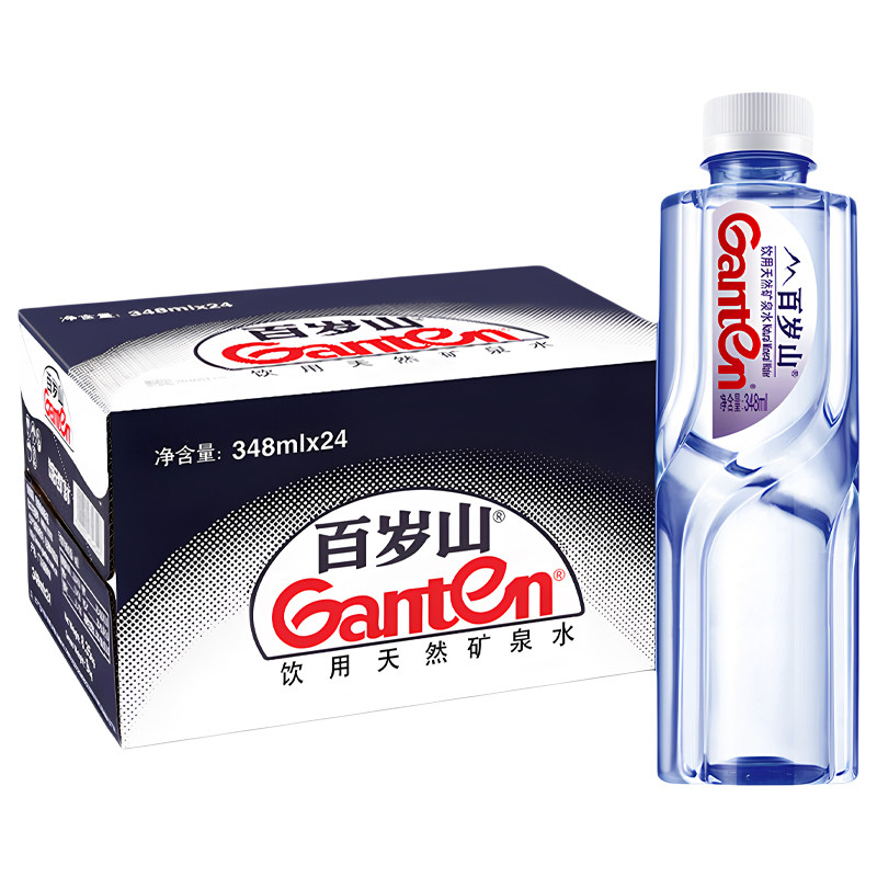 百岁山天然矿泉水348ml*5瓶
