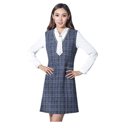 TRIBECA/翠贝卡小香风连衣裙