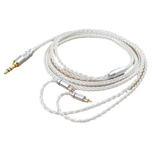 8股纯银se535/846/ie80Sqdc/0.78双针苹果TYPE-C通用耳机升级线材