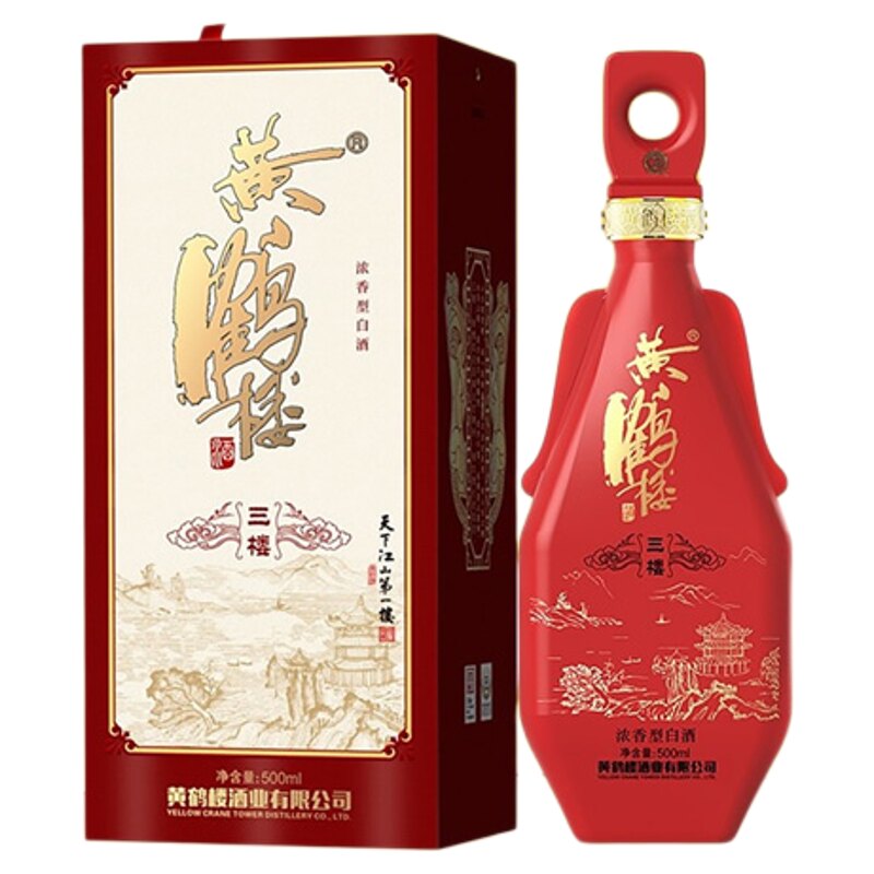黄鹤楼酒更上层楼三楼500ml浓香