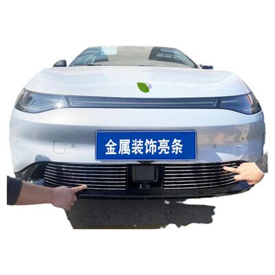 零跑C01中网前杠改装亮条防虫网