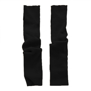 秋冬针织袖套女2025新款半截袖子套护臂保暖露指手臂套百搭假袖子