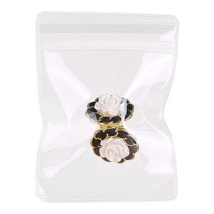 透明pvc珠宝袋文玩首饰品佛珠耳钉密封口自封小号大号加厚防氧化