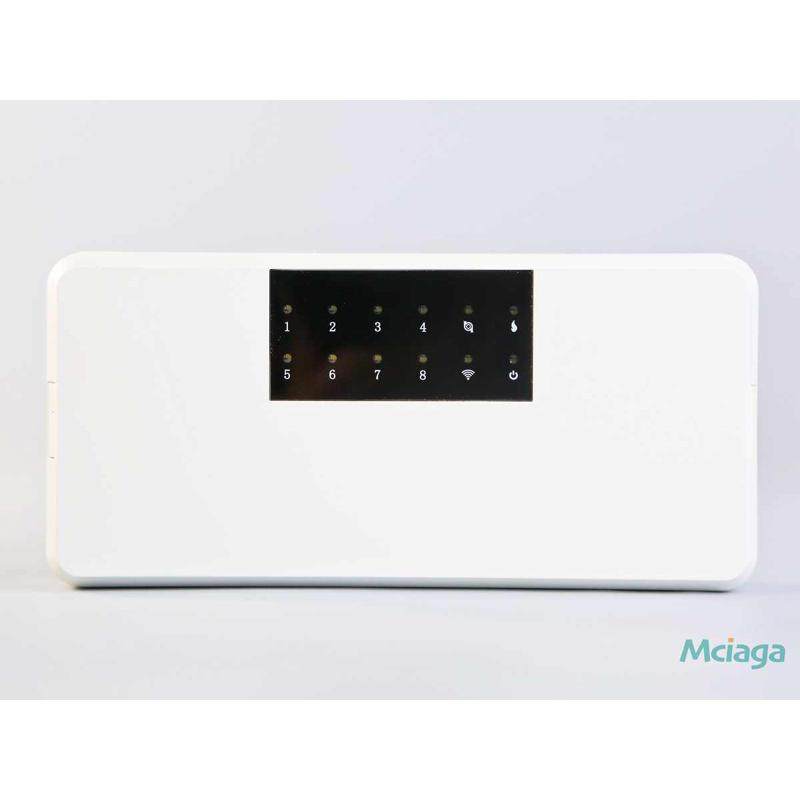 集线盒壁挂炉可调温控器分室中转盒水采暖中央执行器控制面板混水