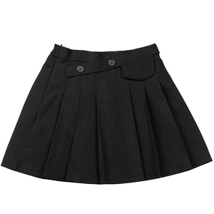 胖仙女莹莹大码女装胖mm夏季学院风百搭高腰遮肚小个子百褶半身裙