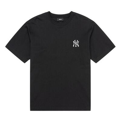 【自营】MLB短袖男装女装新款波普老花休闲上衣透气运动服圆领T恤