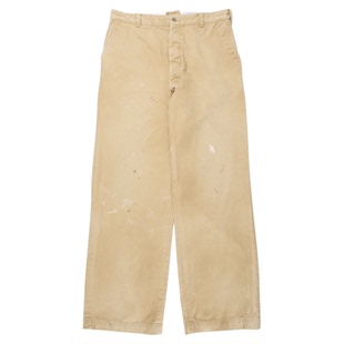 现货折扣 BOWWOW US PRISONER TROUSERS漆点工装复古休闲长裤25SS