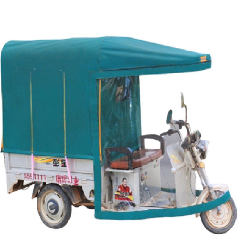 顺风电动加厚休闲全封闭三轮车
