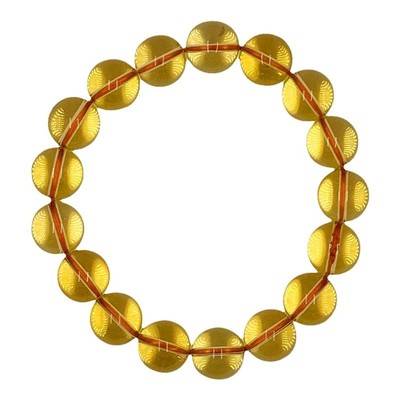 特级收藏级真黄水晶手链