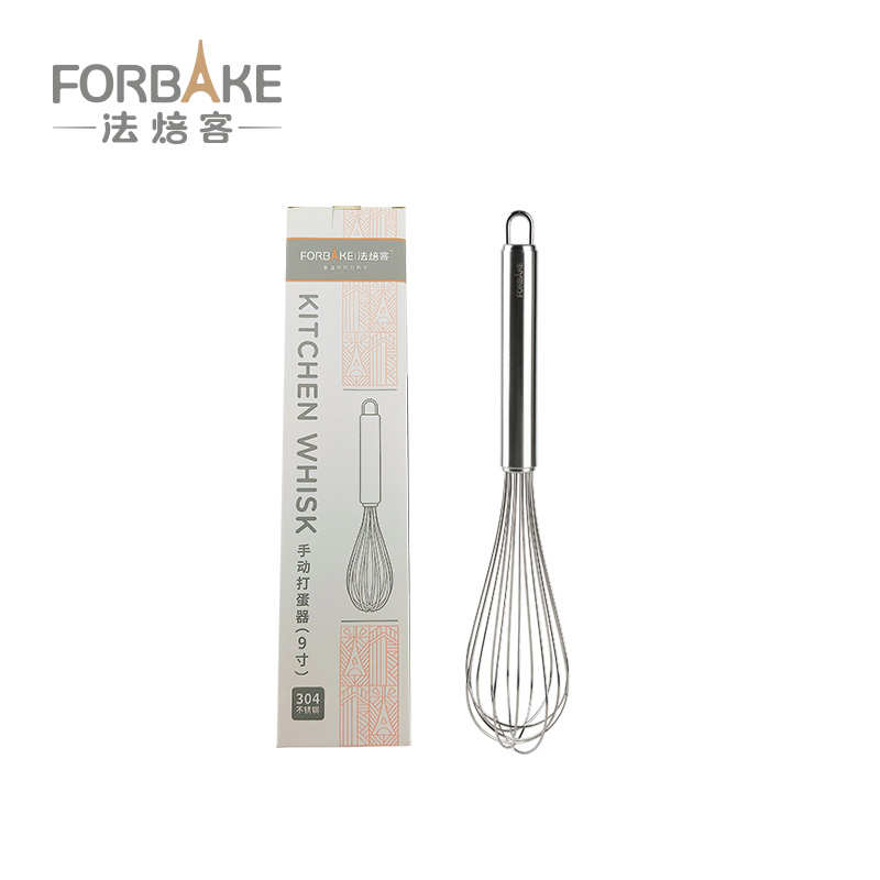 法焙客手动打蛋器 专业304不锈钢奶油鸡蛋打发搅拌棒蛋抽烘焙家用