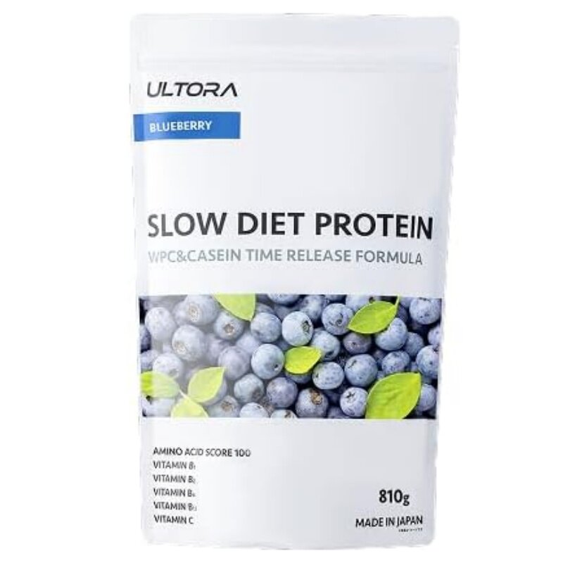 日本代购ULTORA 酪蛋白粉乳清蛋白粉810g/袋健身运动营养补剂