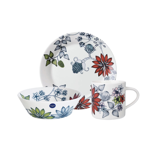 【特价秒杀】芬兰arabia四季夏之魅陶瓷餐具家用盘子欧碗盘碟礼物