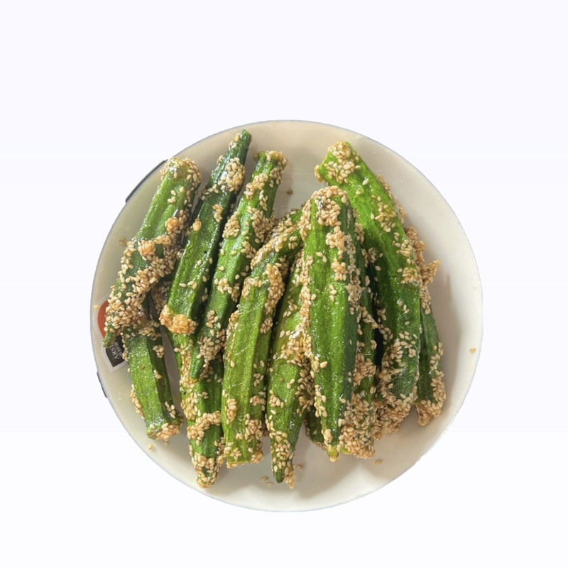 拔丝秋葵脆干开袋即食酥脆芝麻即蔬果干/香菇干/混合