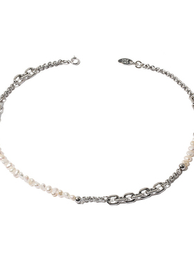 PrincessYY 淡水珍珠ins风毛衣锁骨项链配饰高级感轻奢秋冬潮高级