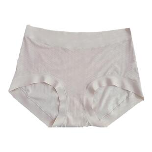 大码中腰内裤女柔软高弹包臀无痕透气胖MM短裤3034