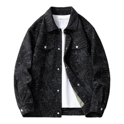 JEEPSPIRIT翻领春秋防风夹克男